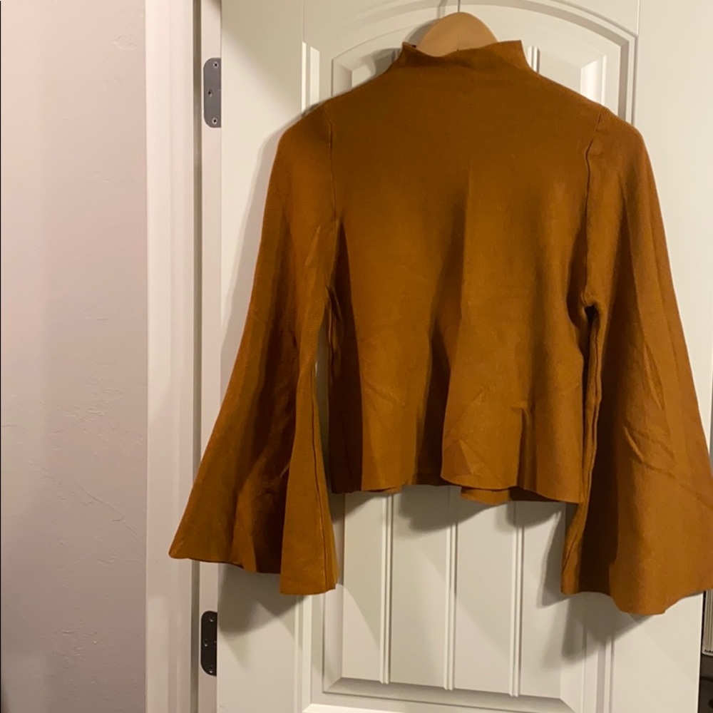 Bell sleeve sweater